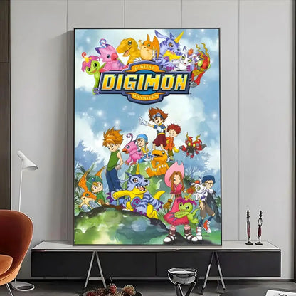 Digimon Poster Wall Art