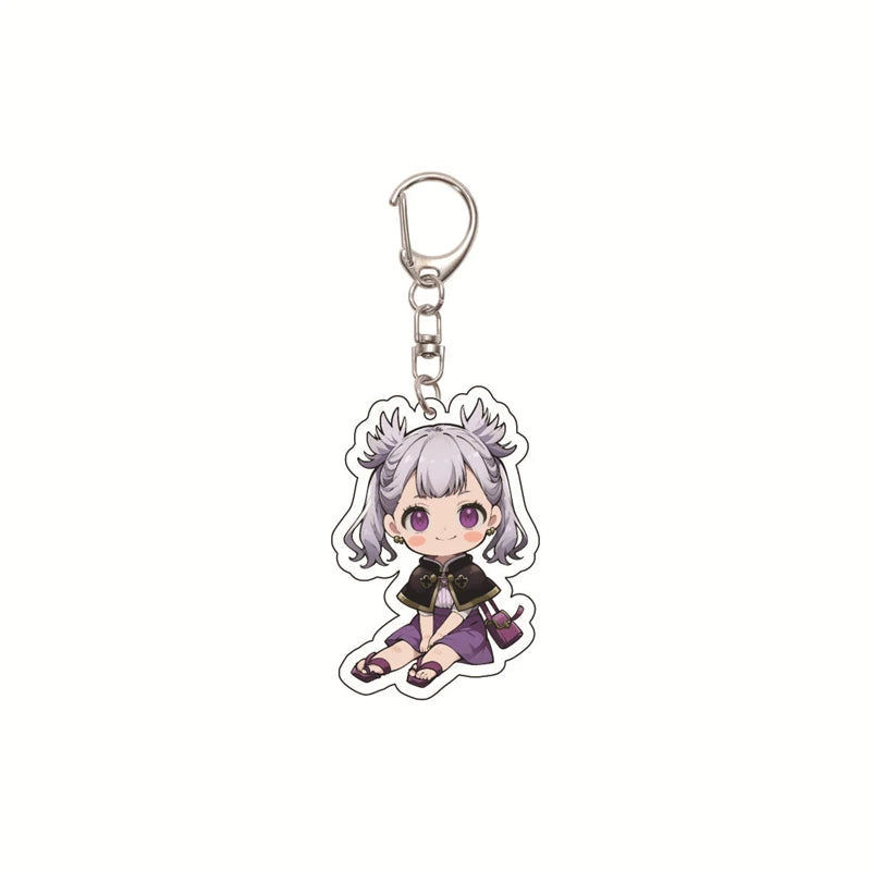 Black Clover Asta Acrylic Keychain