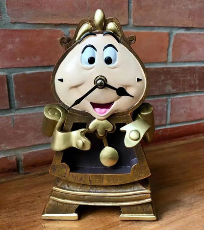 Beauty And The Beast Cogsworth Clock Statue