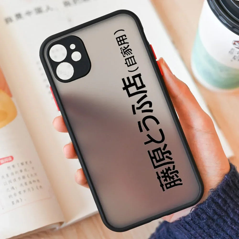 Initial D AE86 Transparent Phone Case