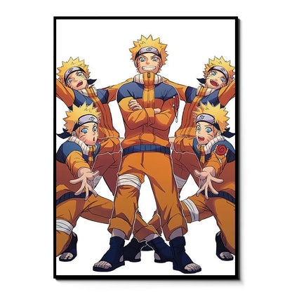 Naruto Uzumaki Frameless Canvas