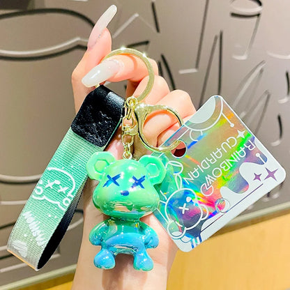 Bear Graffiti Acrylic Keychain