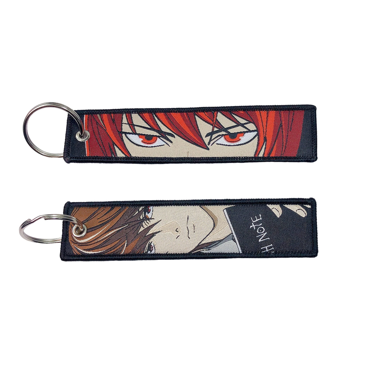 Anime Girls Embroidery Keychain