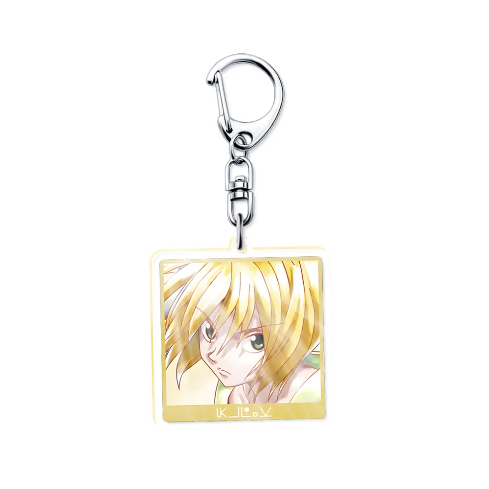 Anime Peripheral Acrylic Pendant Wholesale Full Time Hunter Campus Creative Jewelry Keychain