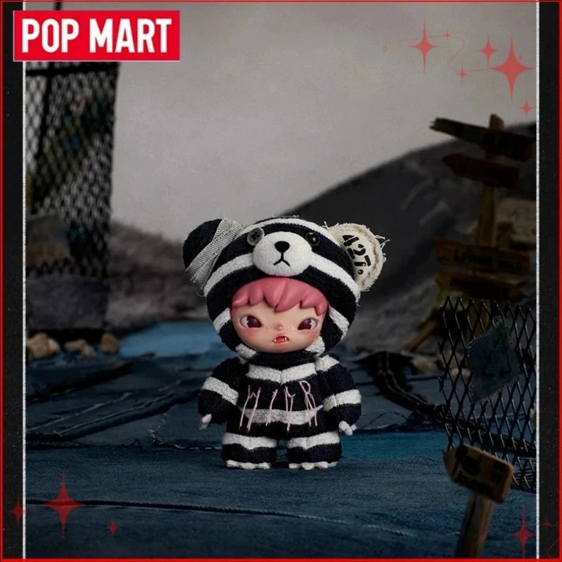 POP MART Genuine Hirono Road Journal Series Vinyl Face Blind Box Plush Doll Pendant Decoration Collection Christmas Gift Toys