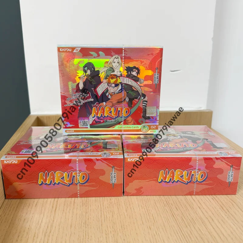 KAYOU Official Naruto English Edition Card Soldier Chapter 9 Uchiha Sasuke Uchiha Itachi Anime Cartoon Game Collectibles Gifts