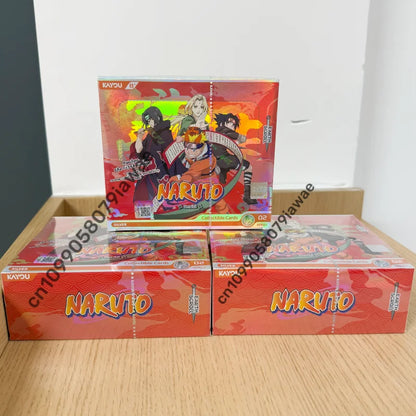 KAYOU Official Naruto English Edition Card Soldier Chapter 9 Uchiha Sasuke Uchiha Itachi Anime Cartoon Game Collectibles Gifts