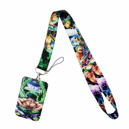 Anime Cartoon Credential Holder Lanyard