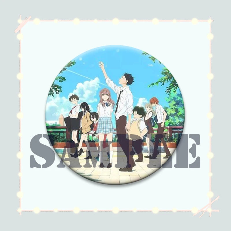 A Silent Voice Ishida Shouya Button Pin