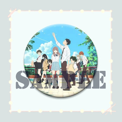 A Silent Voice Ishida Shouya Button Pin