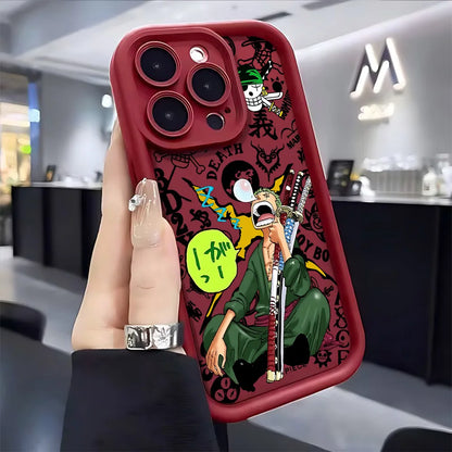 One Piece Luffy Zoro Phone Case
