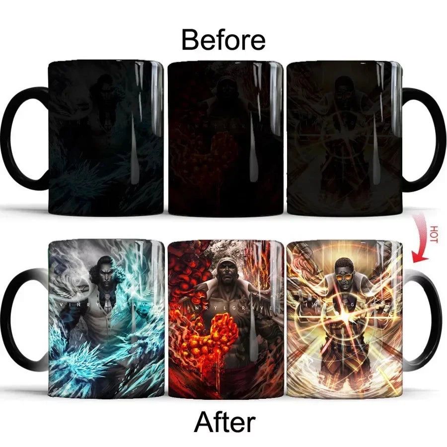 One Piece Luffy Color-Changing Mug