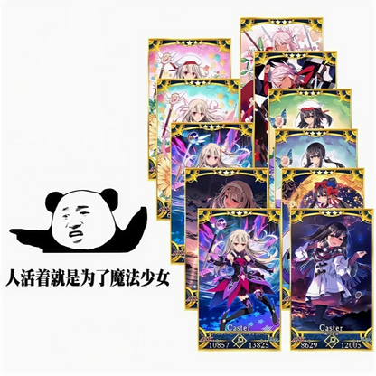 Fate/stay Night Collectible Card Cartoon Rin Tohsaka Card Anime Merchandise Holiday Gift Trendy Toy Specific Edition