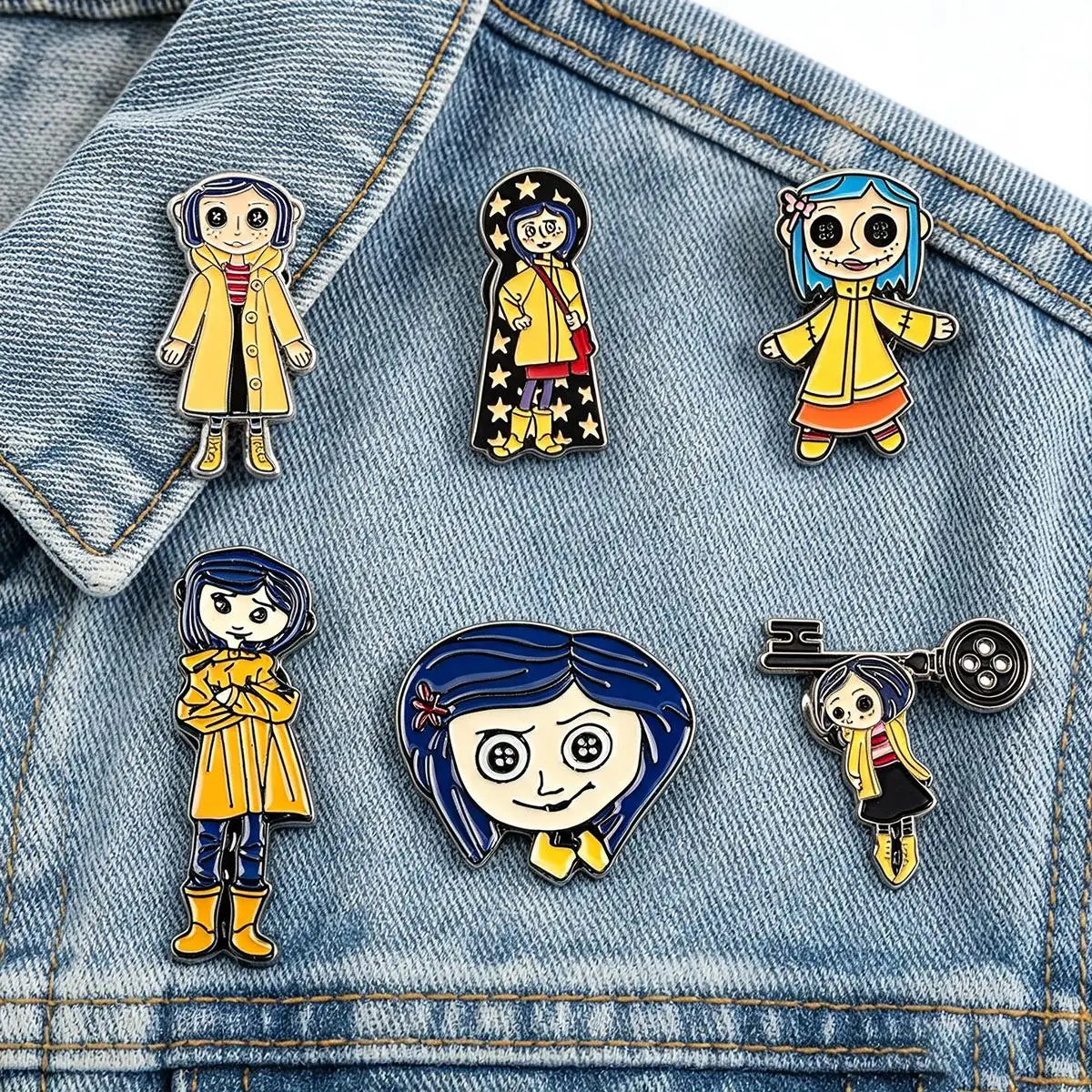 Horror Movie Ghost Mom Brooch