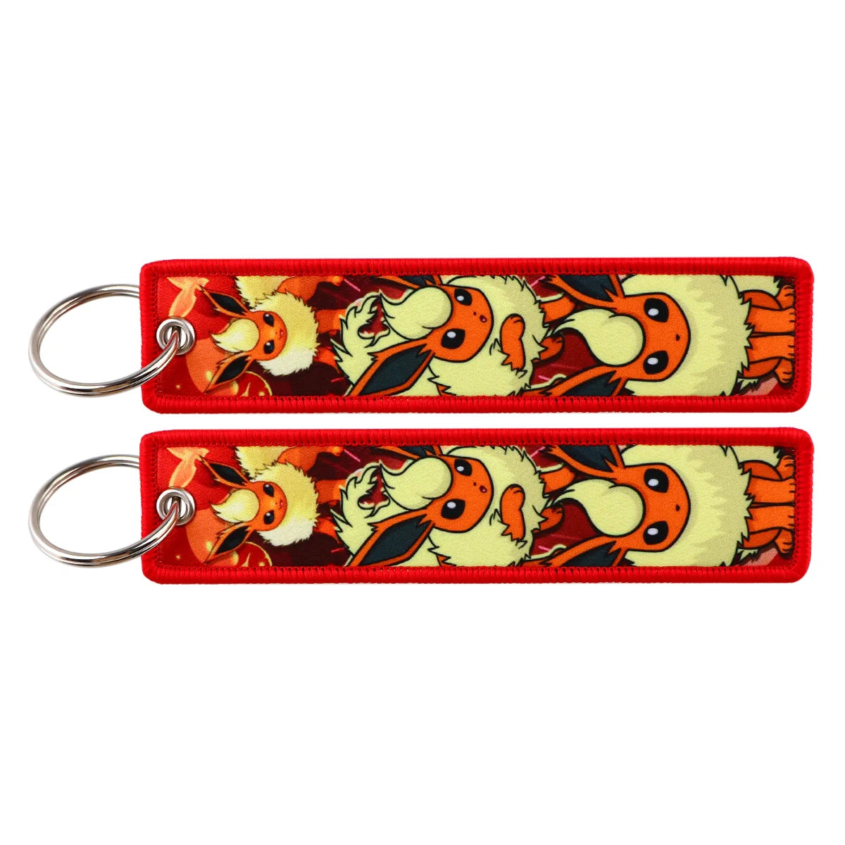 Anime Game Embroidery Keychain
