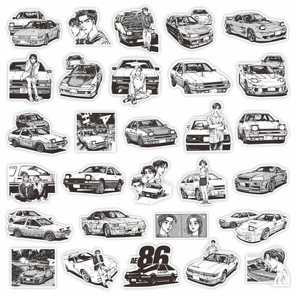 Initial D Sticker Set