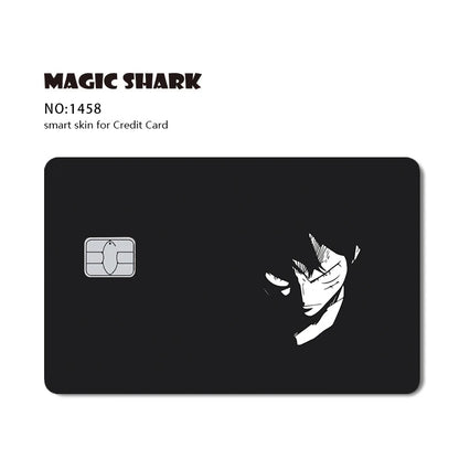 Hot Sale Maigc Shark Anime One-Pieces Chopper Luffy Nami Waterproof Front Side Sticker Film Skin for Credit Debit Card