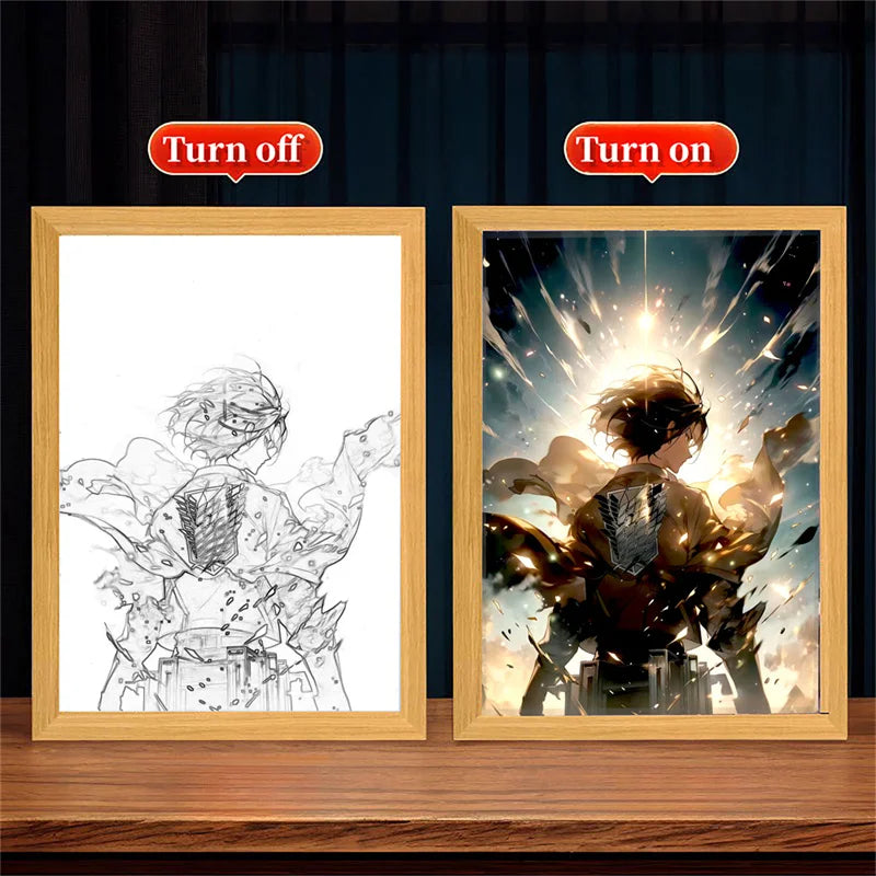 Attack On Titan Moon Lamp