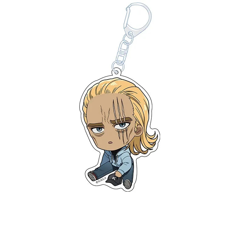 One Punch Man King Acrylic Keychain
