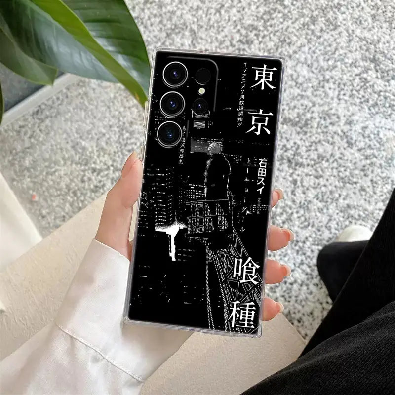 Tokyo Ghoul Kaneki Clear Phone Case