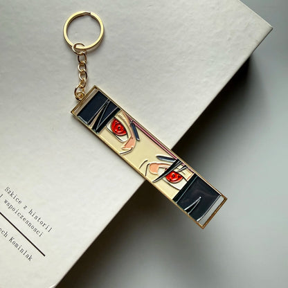 Anime Jet Metal Keychain