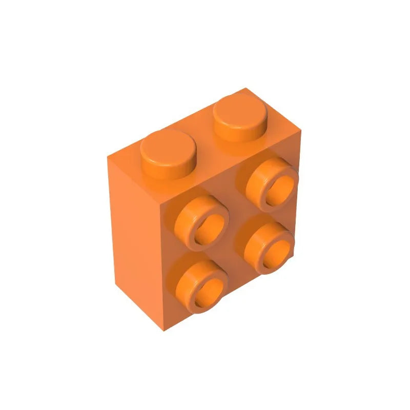 10PCS 22885 1x2x1 2/3 with Studs on 1 Side Block Moc Compatible with Brick DIY Children's Toy Assembly