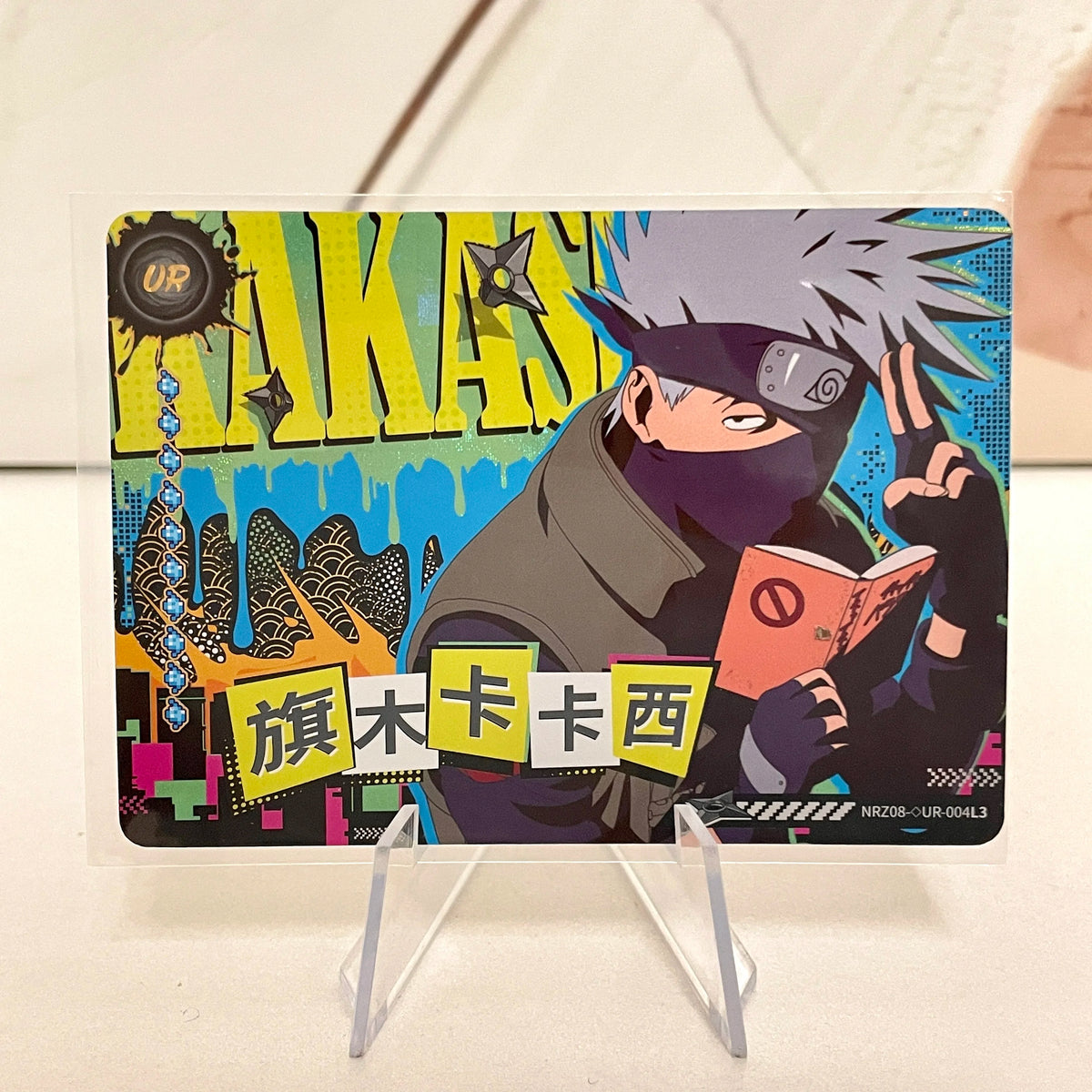Kayou Naruto New T4W8 T2W9 Anime Rare Card UR  No.01-10 Complete Set Single Card Uzumaki Anime Collection Card Kids Toy Gift