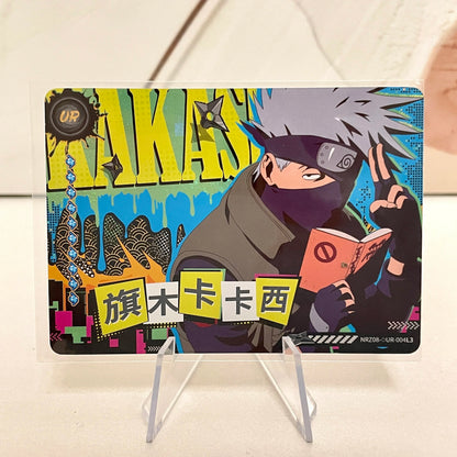 Kayou Naruto New T4W8 T2W9 Anime Rare Card UR  No.01-10 Complete Set Single Card Uzumaki Anime Collection Card Kids Toy Gift