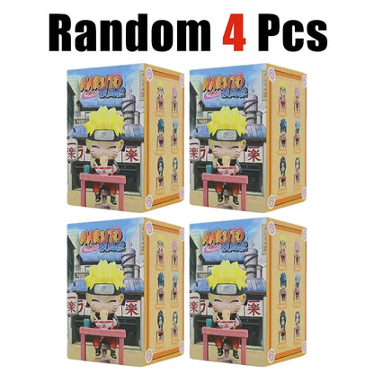Naruto Shippuden Ramen Theme Series Blind Box - Chibi Mini PVC Anime Figures - Mystery Sasuke Uchiha & Naruto Toy Gifts