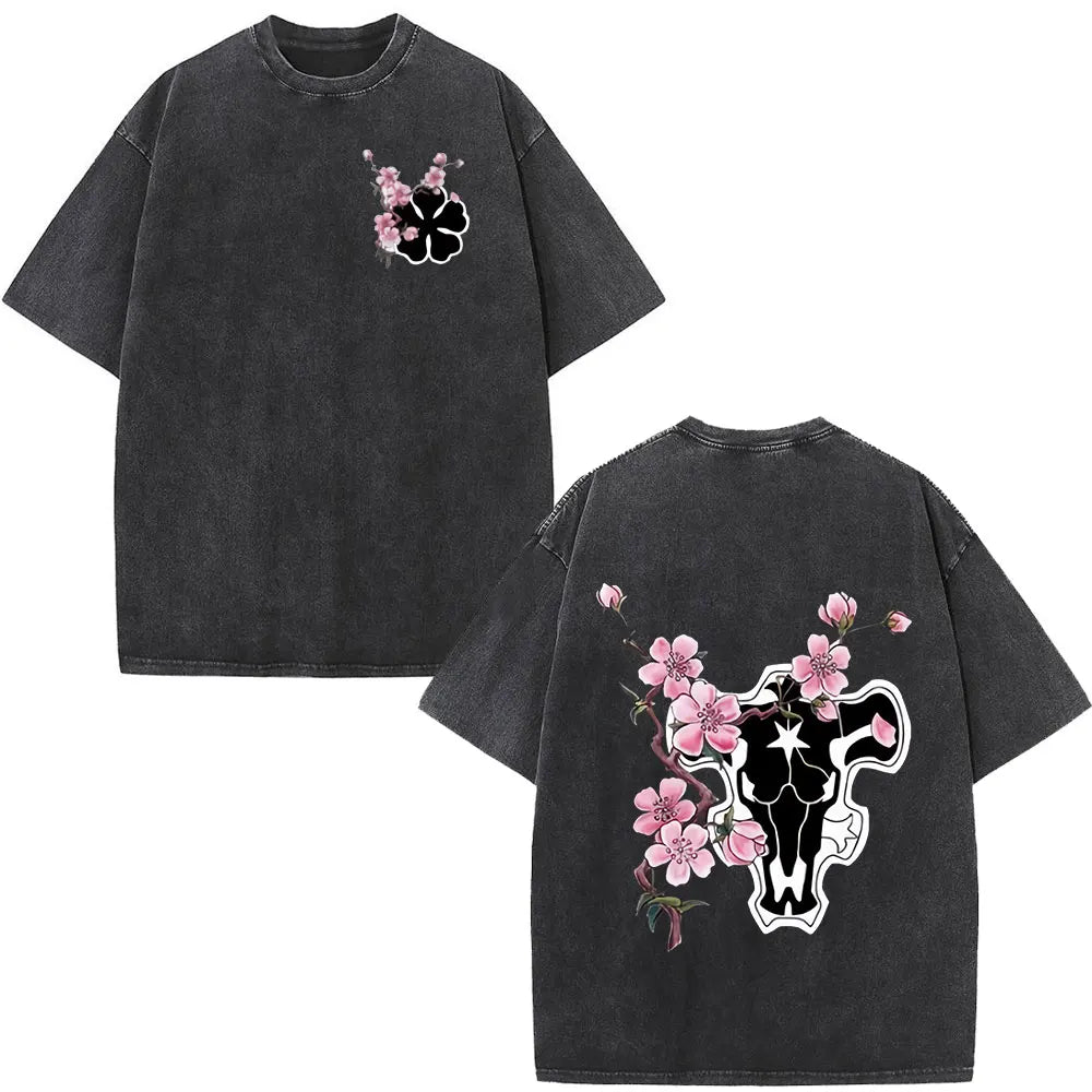 Black Clover Yami Sukehiro Washed T Shirt