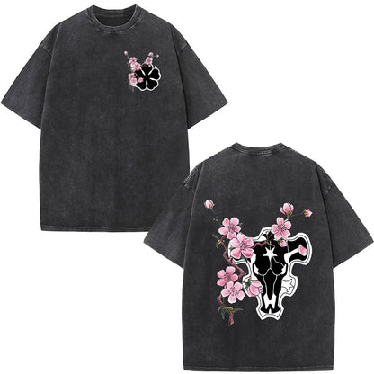 Black Clover Yami Sukehiro Washed T Shirt