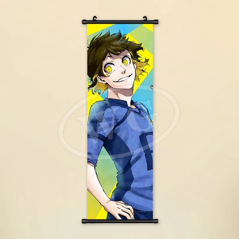 Blue Lock Reo Mikage Canvas Scroll