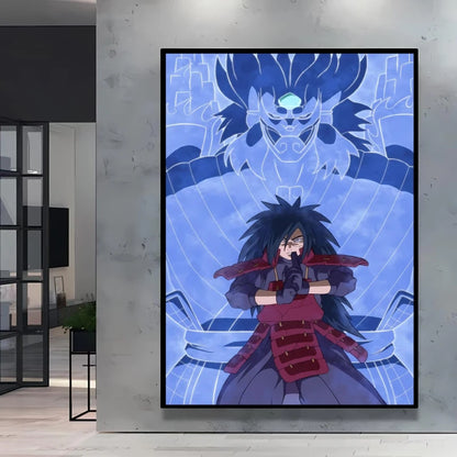 Print on Canvas Wall Art Naruto Uchiha Itachi Poster HD Cartoon Pictures Home Living Room Decoration Paintings Holiday Gifts