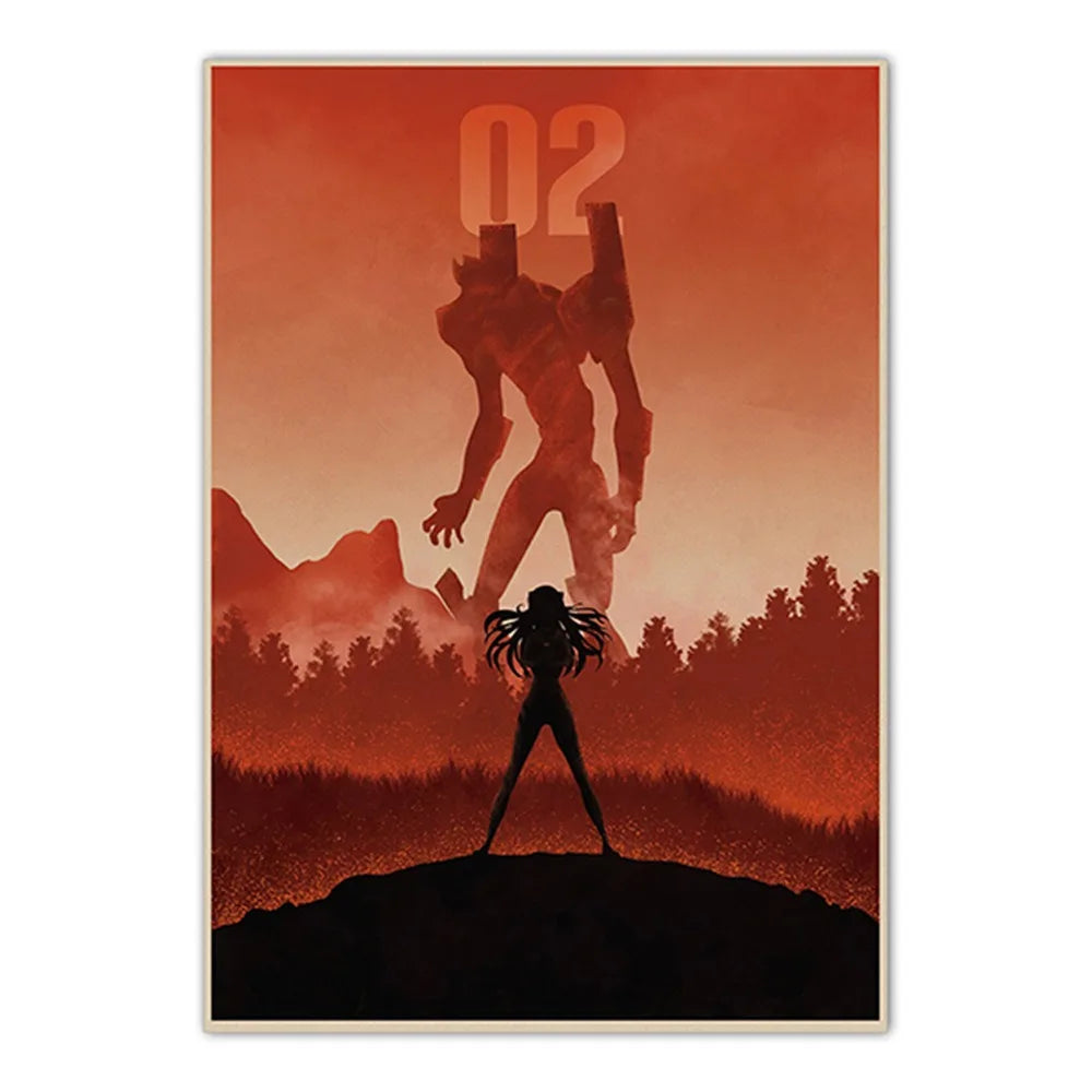 Neon Genesis Evangelion Shinji Canvas Print