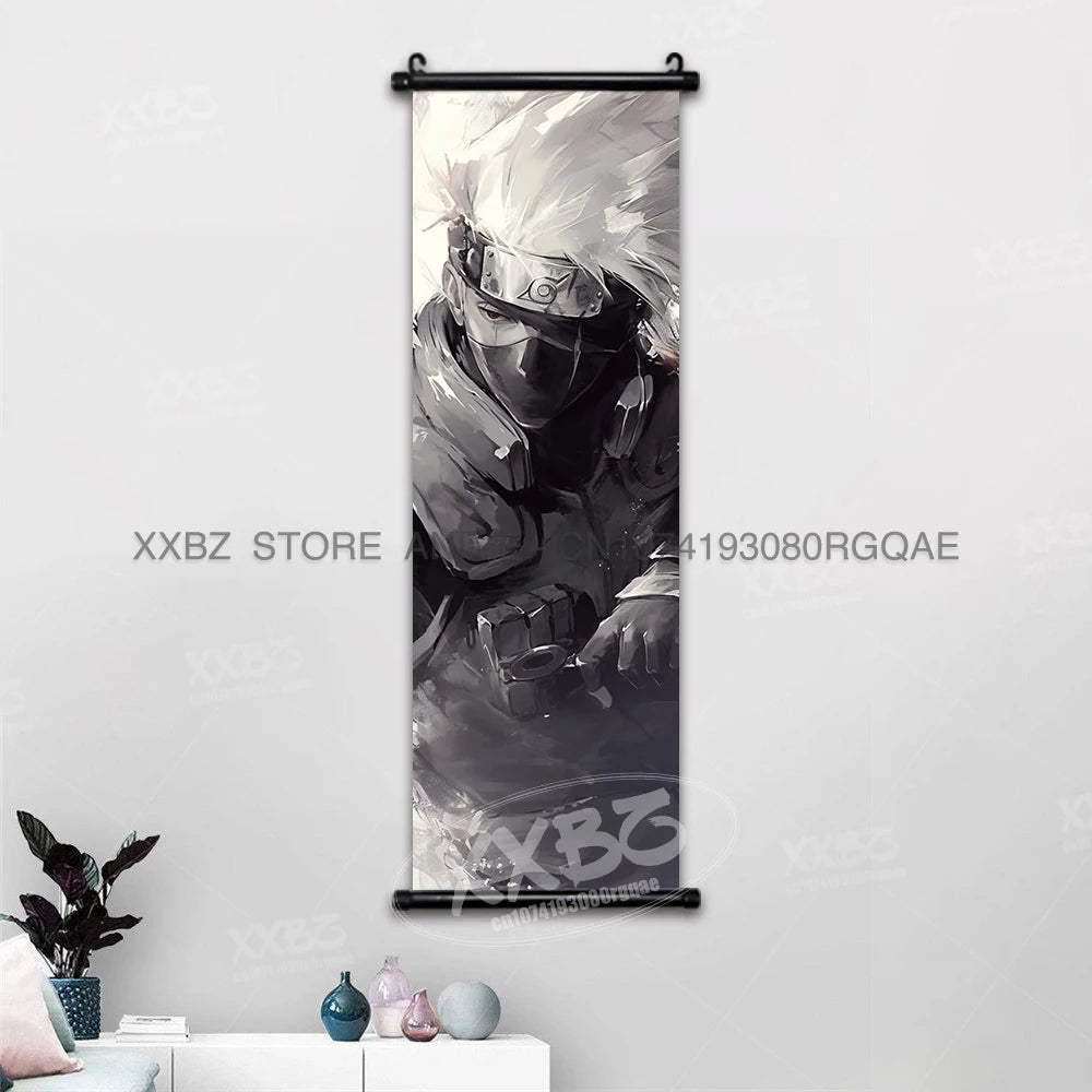 Naruto Hyuga Hinata Canvas Scroll