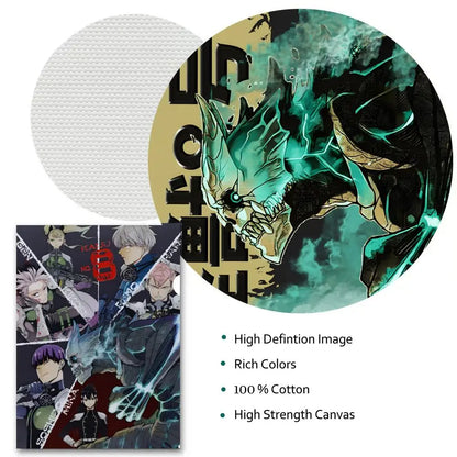 Kaiju No. 8 Kafka Canvas Poster