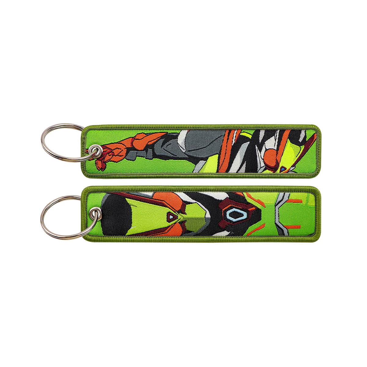 Anime Character Embroidery Keychain
