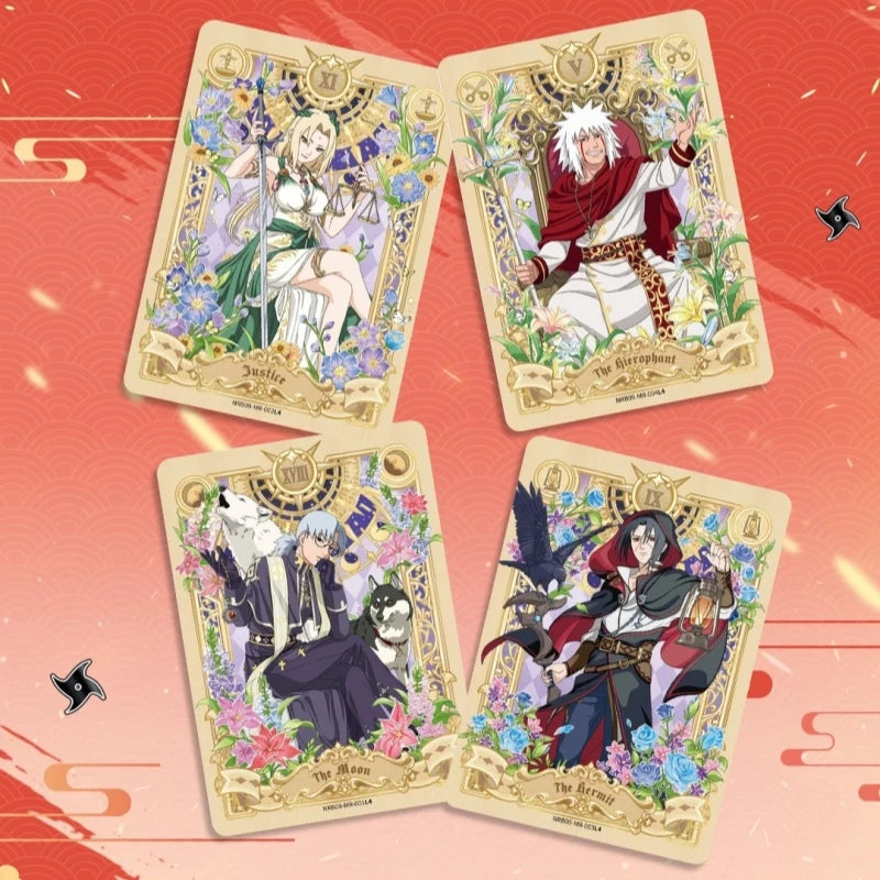KAYOU Authentic NARUTO Card Soldier Chapter 9 Uchiha Sasuke Tsunade Orochimaru Anime Cartoon Game Collection Peripheral Gifts