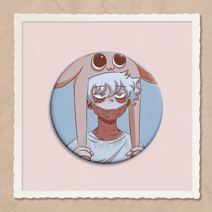 My Hero Academia Dabi Button Pin