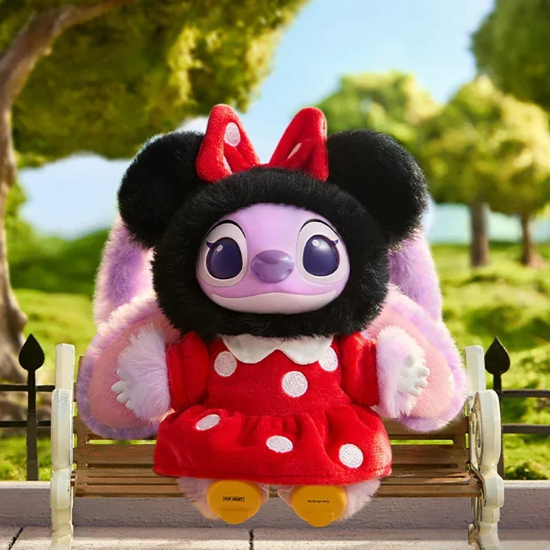 POP MART Disney Stitch Adventure Series Cute Vinyl Plush Blind Box Anime Figure Desktop Decoration Blind Bag Toy