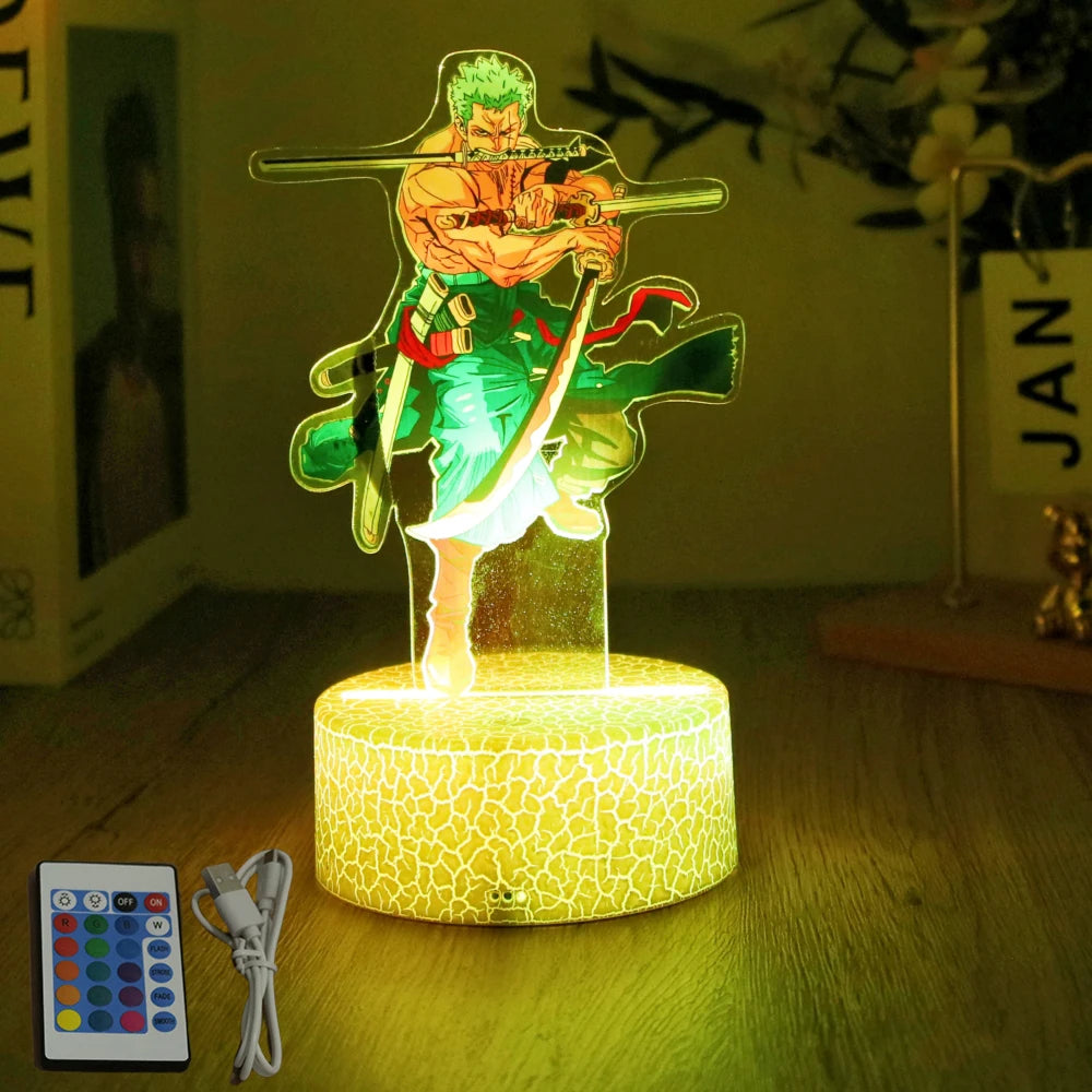 One Piece Luffy LED Lamp
