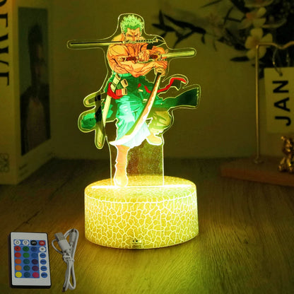 One Piece Luffy LED Lamp