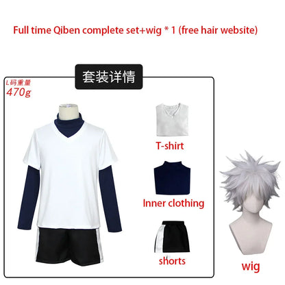 Hunter X Hunter Killua Zoldyck Cosplay Costume