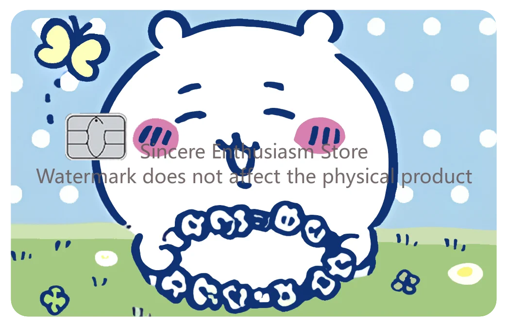 Chiikawa Card Skin Sticker