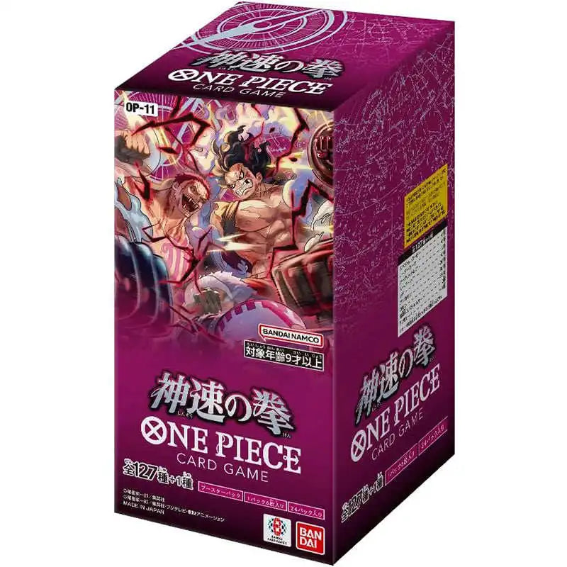 In-Stock Genuine OP01 to OP16 JP Edition One Piece Series Card anime merchandise Era Awakening Cards Collectible Toy player Gift