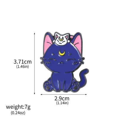 Sailor Moon Tsukino Usagi Enamel Keychain