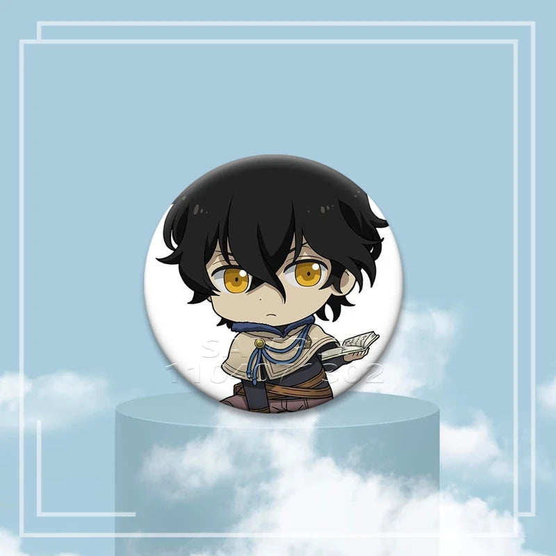Black Clover Characters Pin