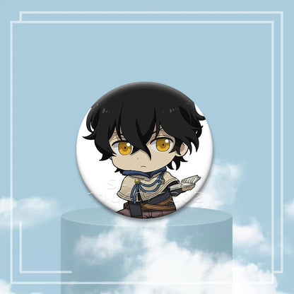Black Clover Characters Pin