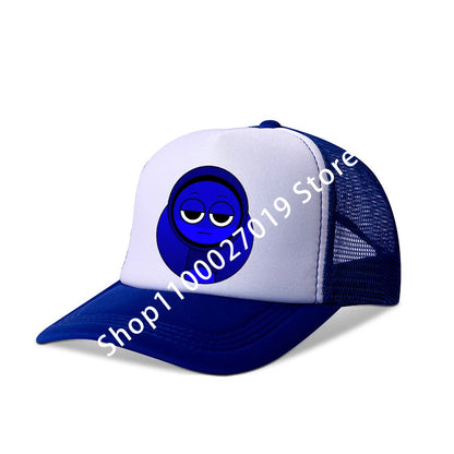 Sprunkis Cartoon Mesh Cap