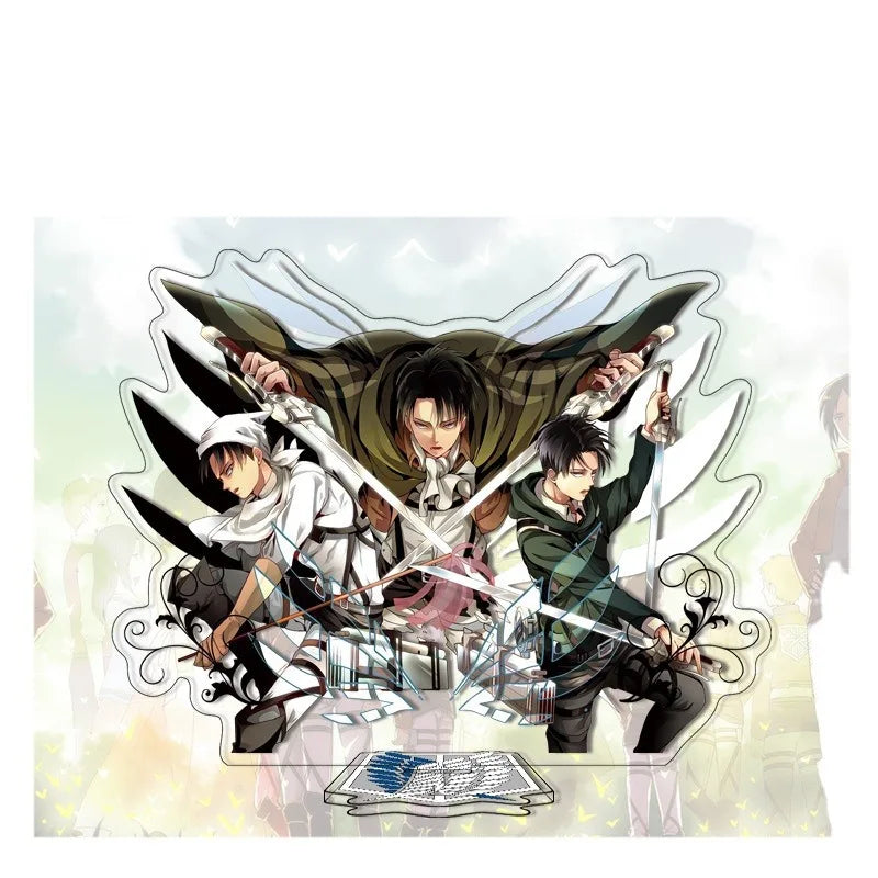 Attack on Titan Acrylic Stand 41-80 Anime Figure Custom Made One Piece Drop Shipping Wholesale Distributor Merchandise